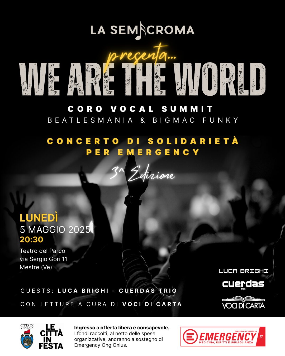 WE ARE THE WORD Coro Vocal Summit & Beatlesmania Feat Luca Brighi